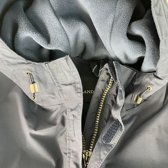 Lands' End Jacket Coat Parka Insulated Waterproof Men's size XL Navy - Picture 3 of 8